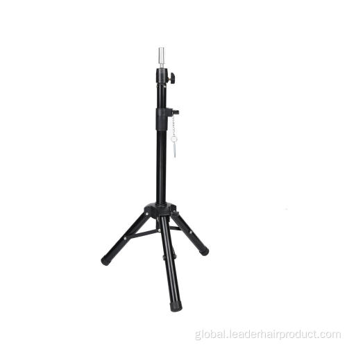 Wig Head Stand Tripod Wig Stand Black Mannequin Head Tripod For Wigs Manufactory